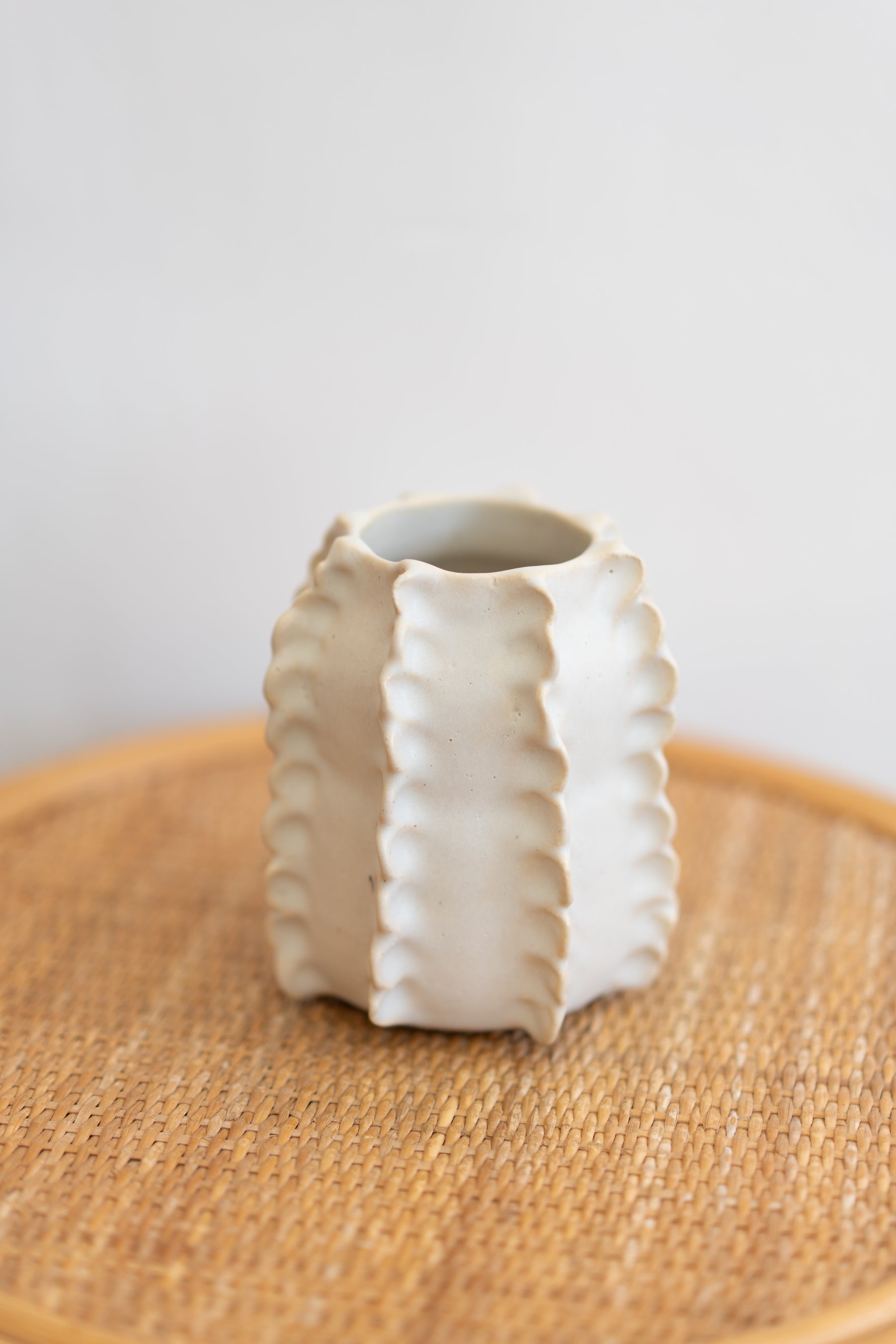 Ruffled Vase