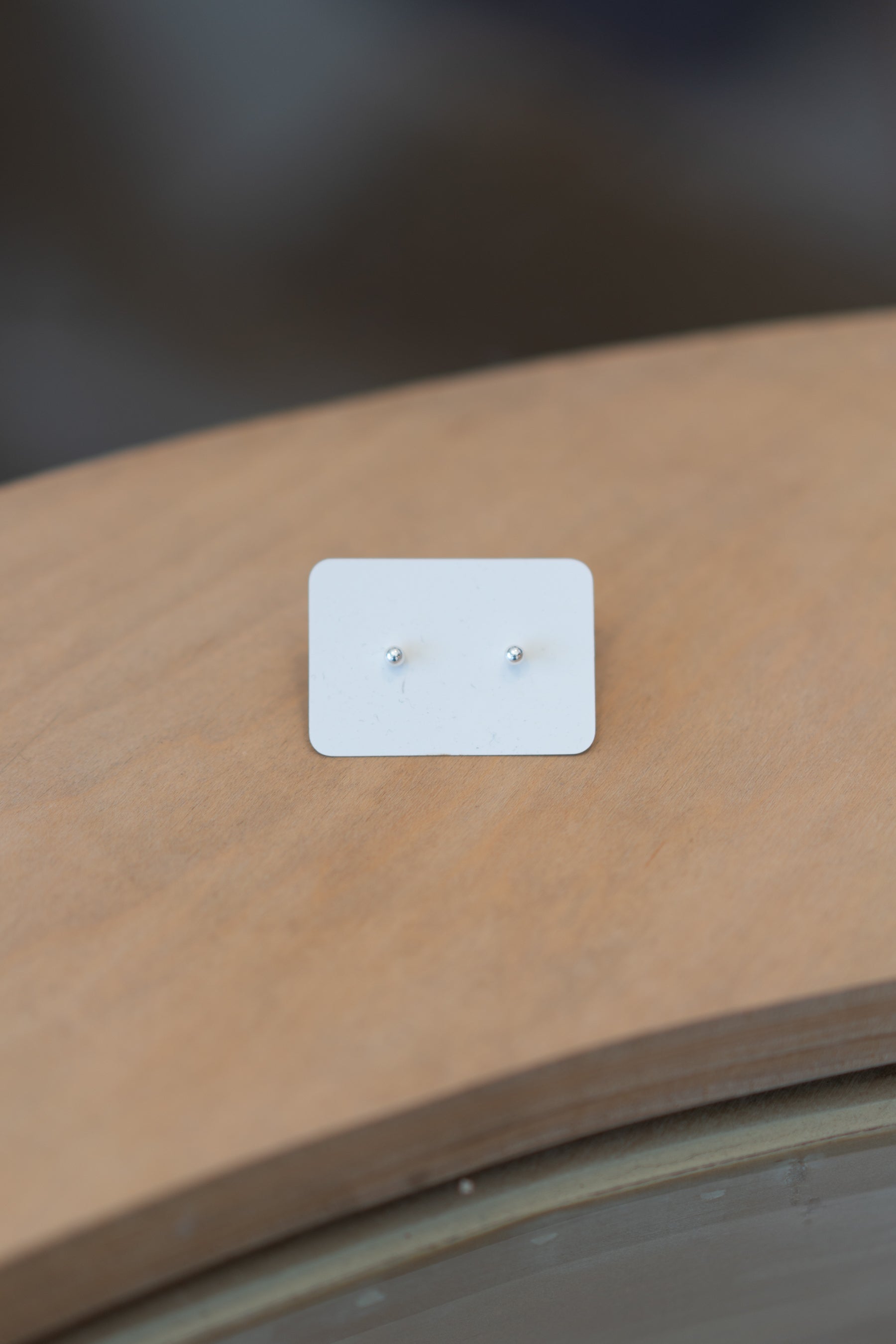 Silver Ball Studs