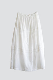 White Dahlia Skirt