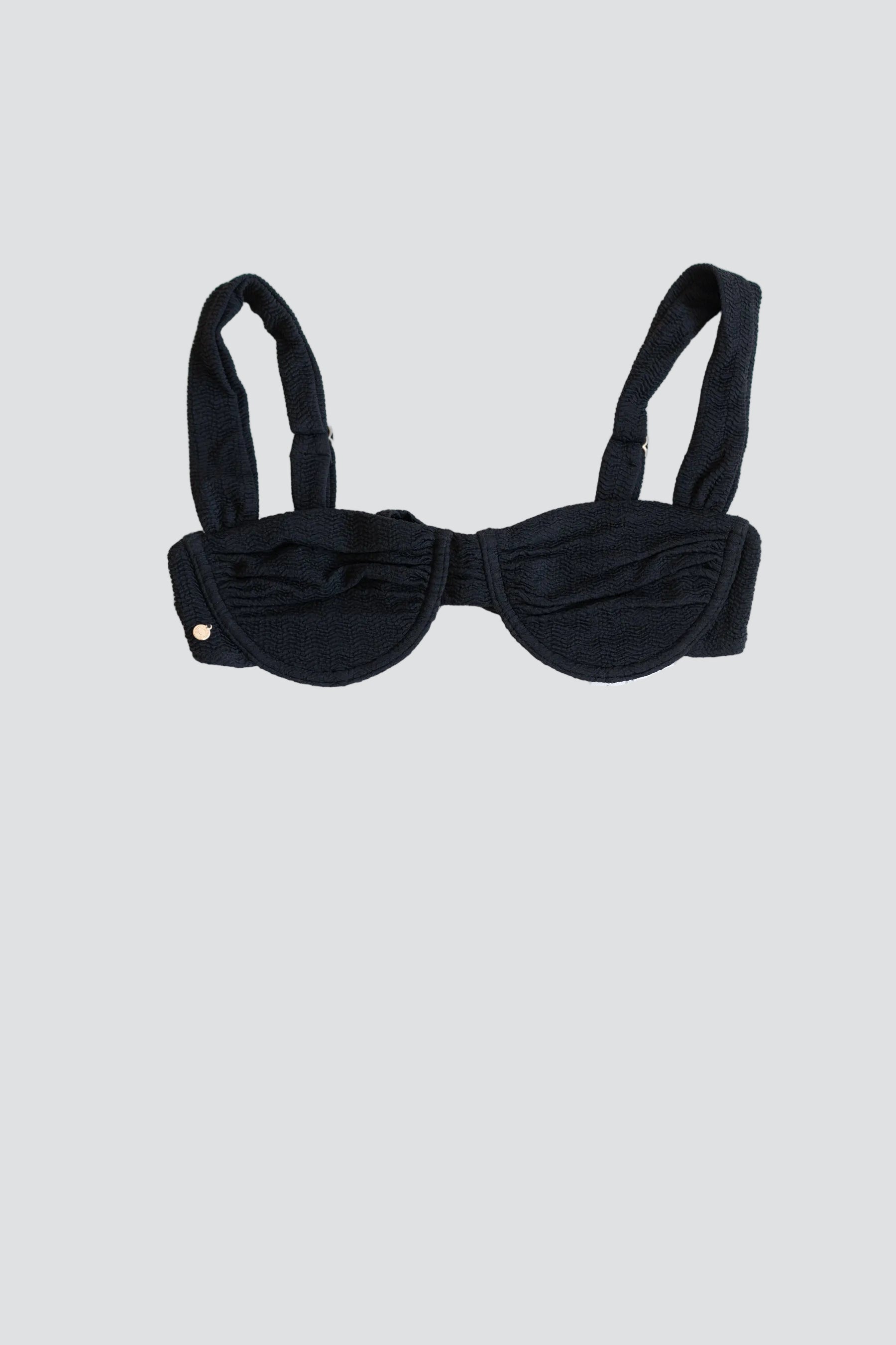 Black Tidewave Balconette Top