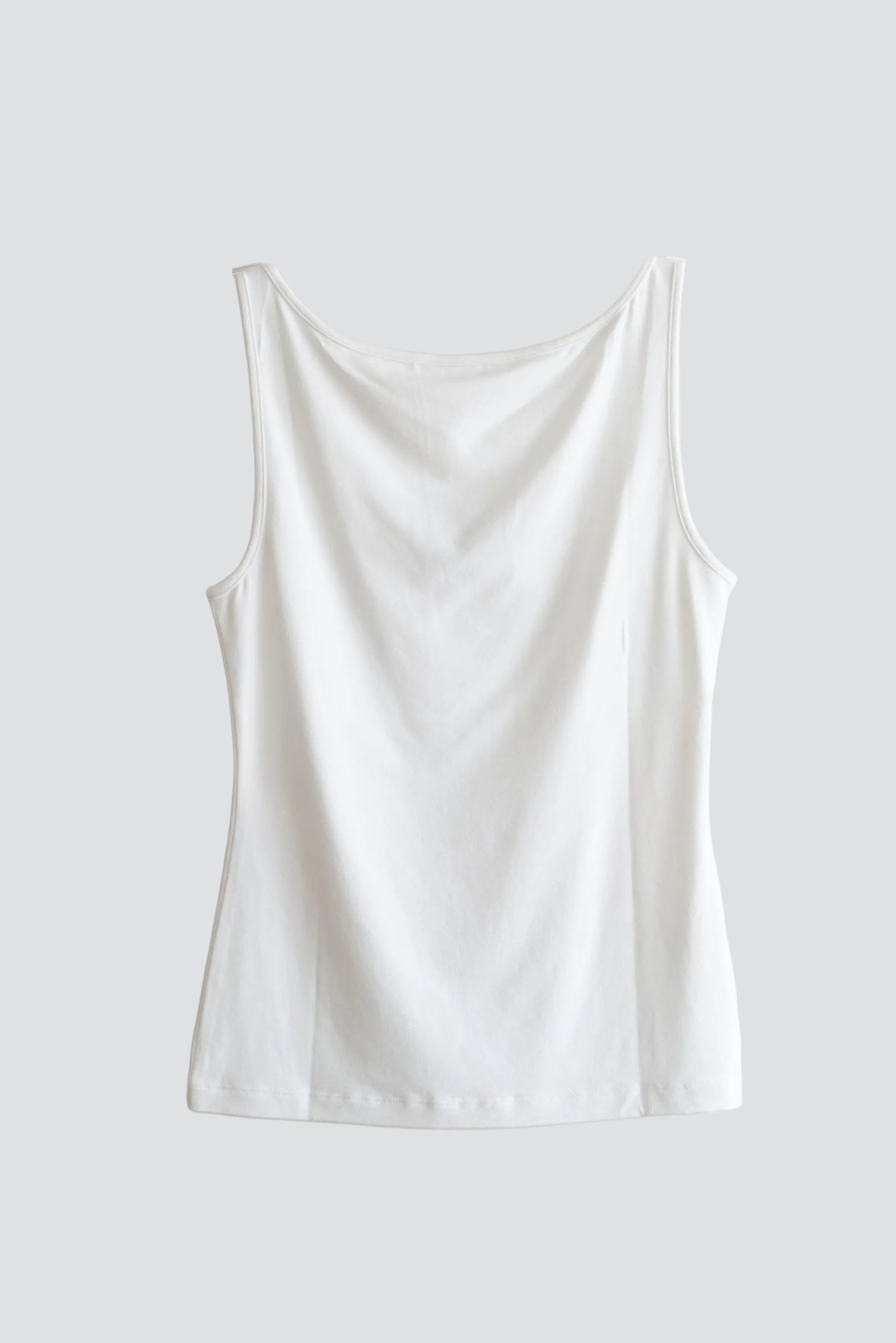 White Clark Tank