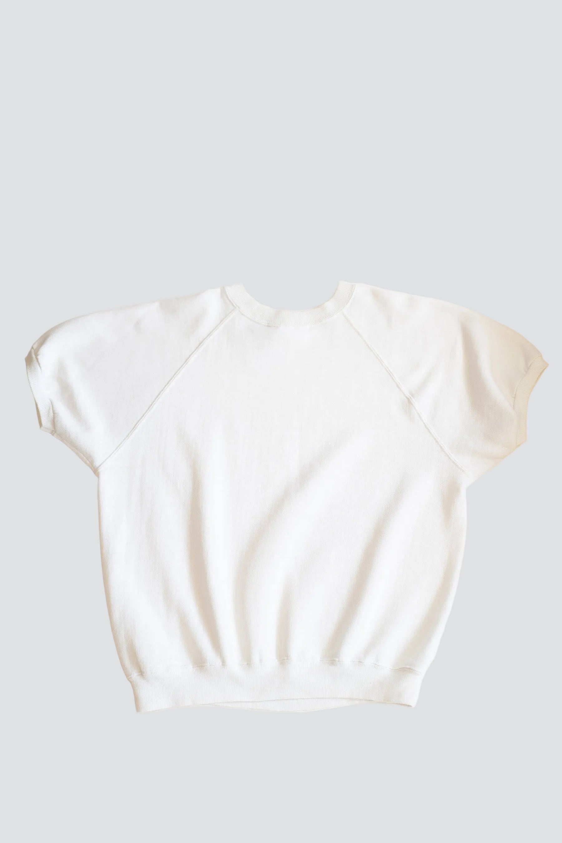 White S/S Sweatshirt