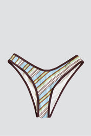 Frankie Stripe Hi Cut Bottom