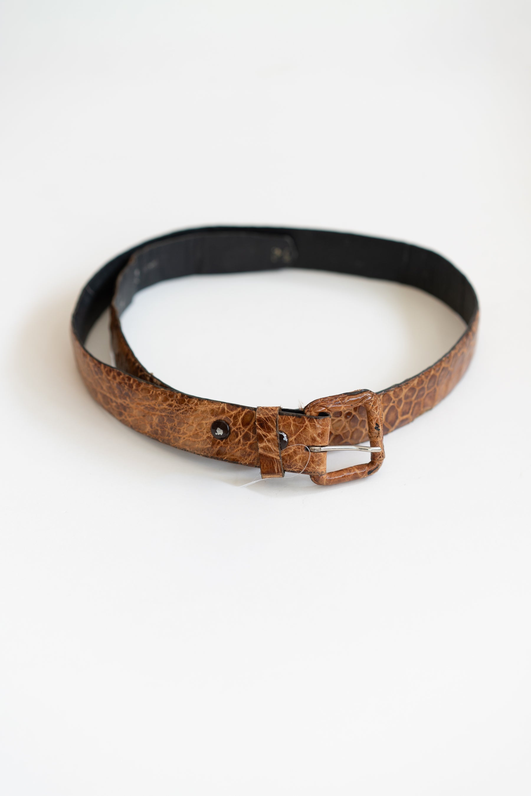 Distressed Leather Belt