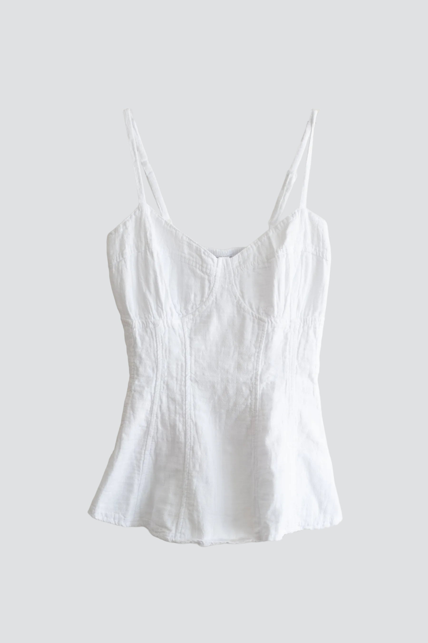 White Saskia Tank