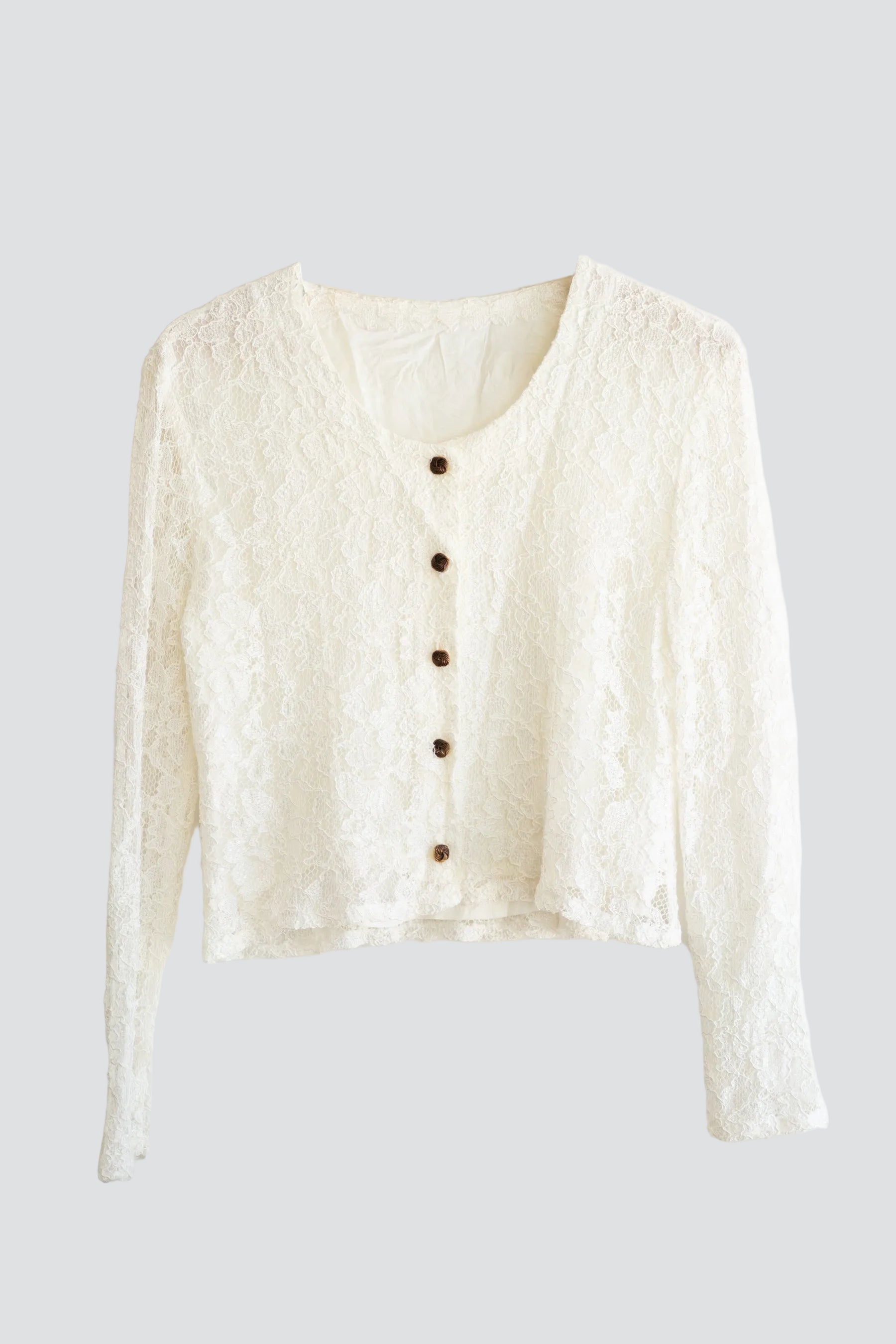 White Lace Cardigan
