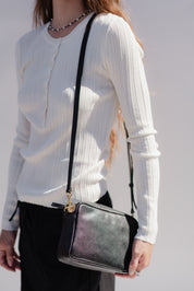 Black Caviar Midi Sac