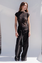 Black Flora Tank