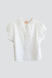 White Ingrid Blouse