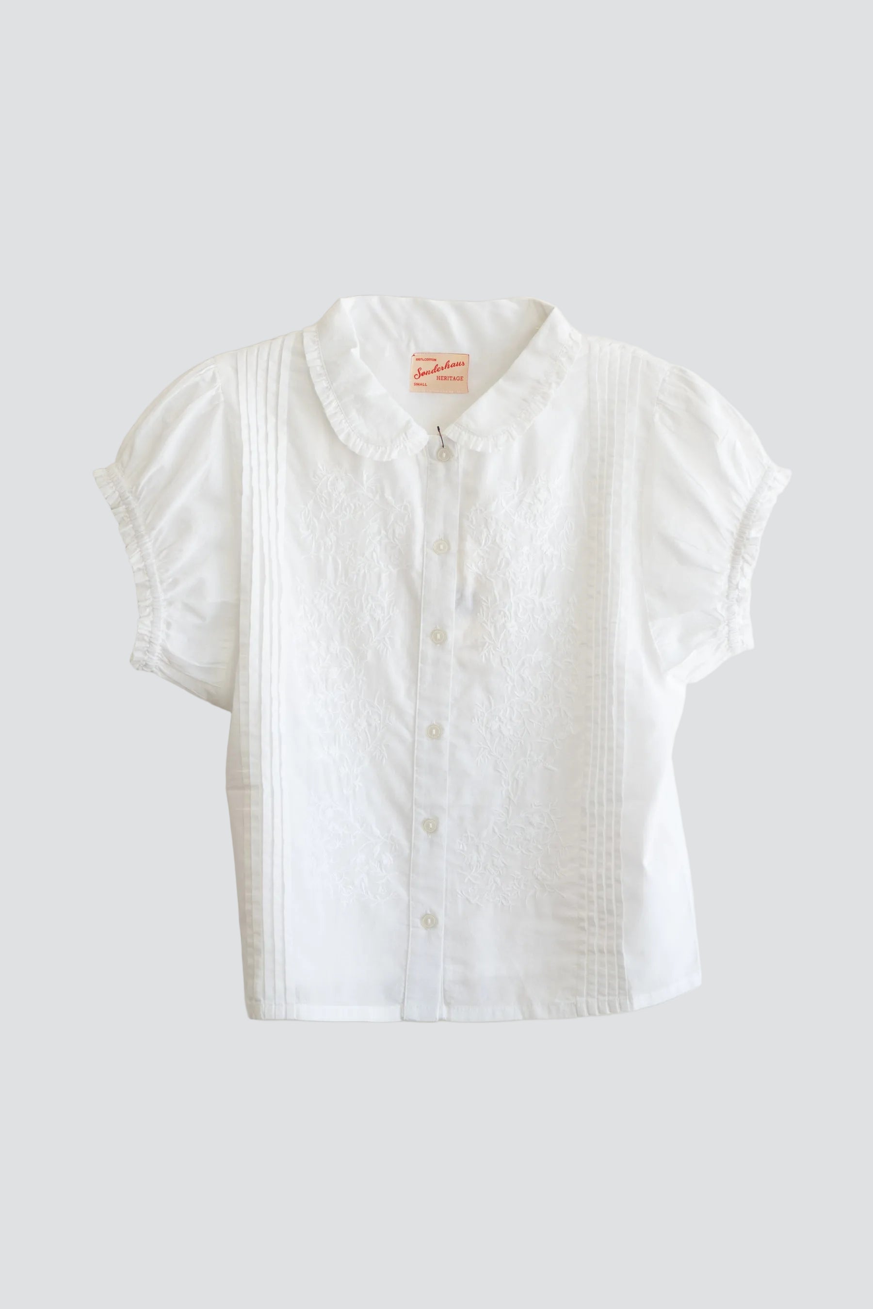 White Ingrid Blouse
