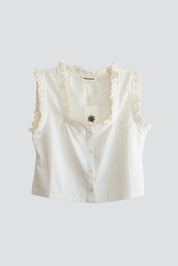 White Polina Tank
