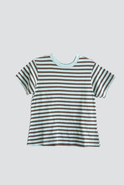Cloud Blue Stripe Vintage Tee