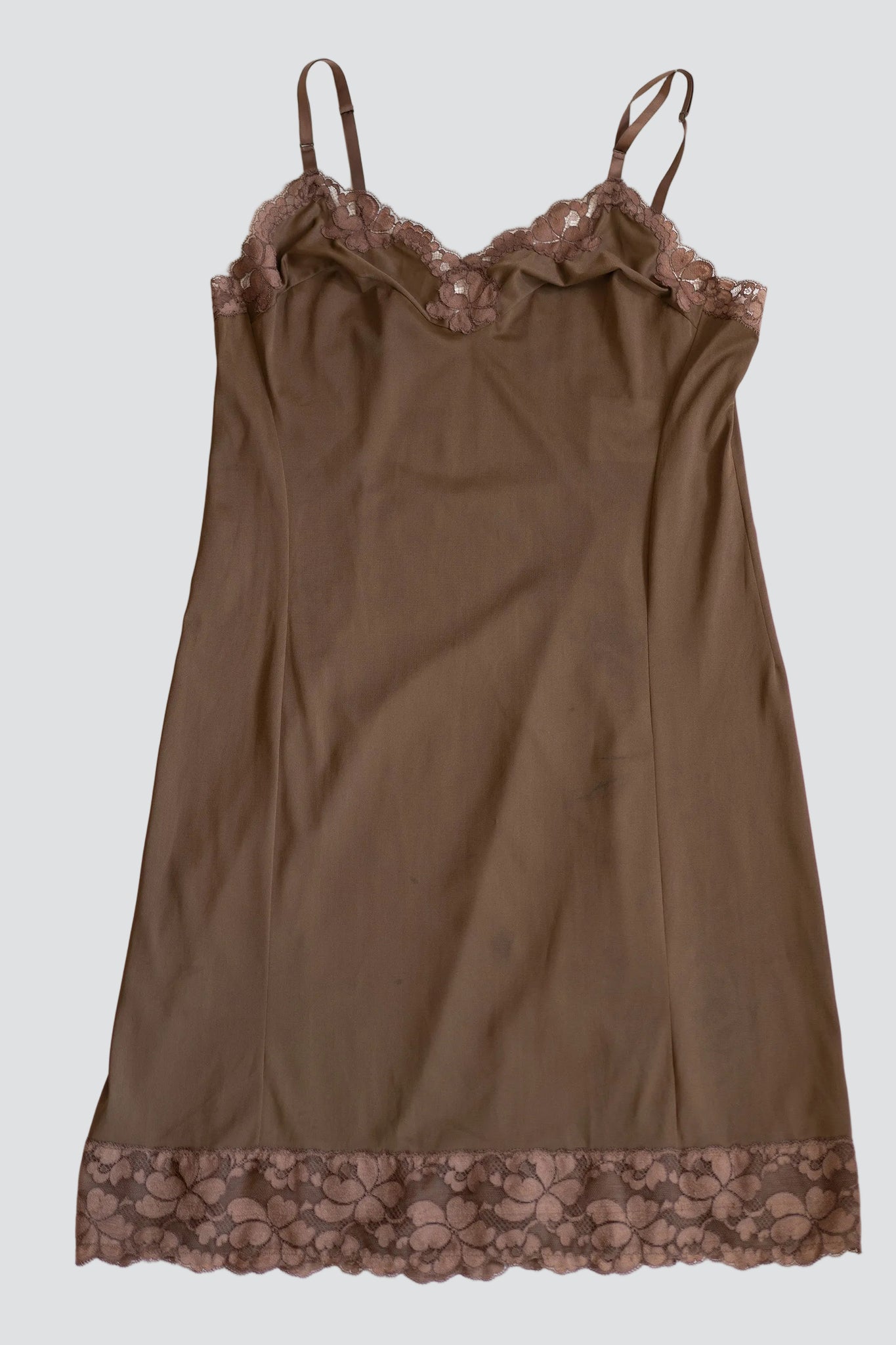 Brown Lace Slip Dress – Prism Boutique