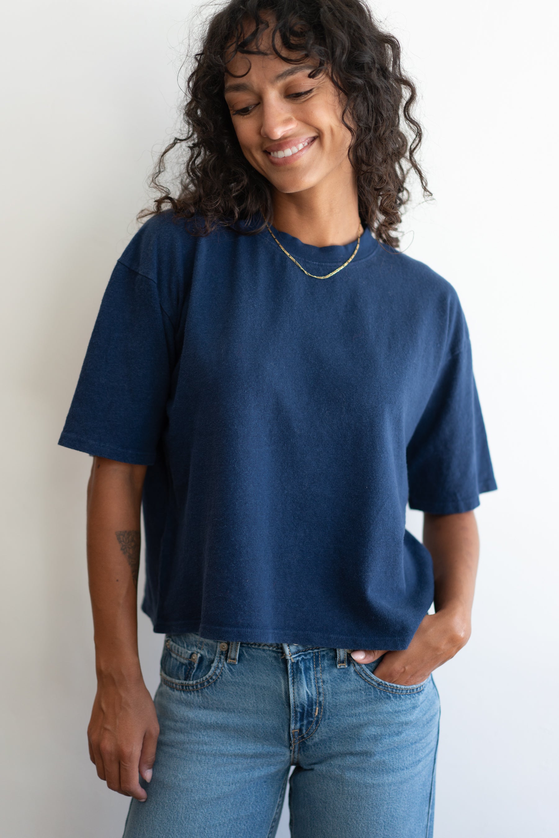 Deep Indigo Ramona Tee