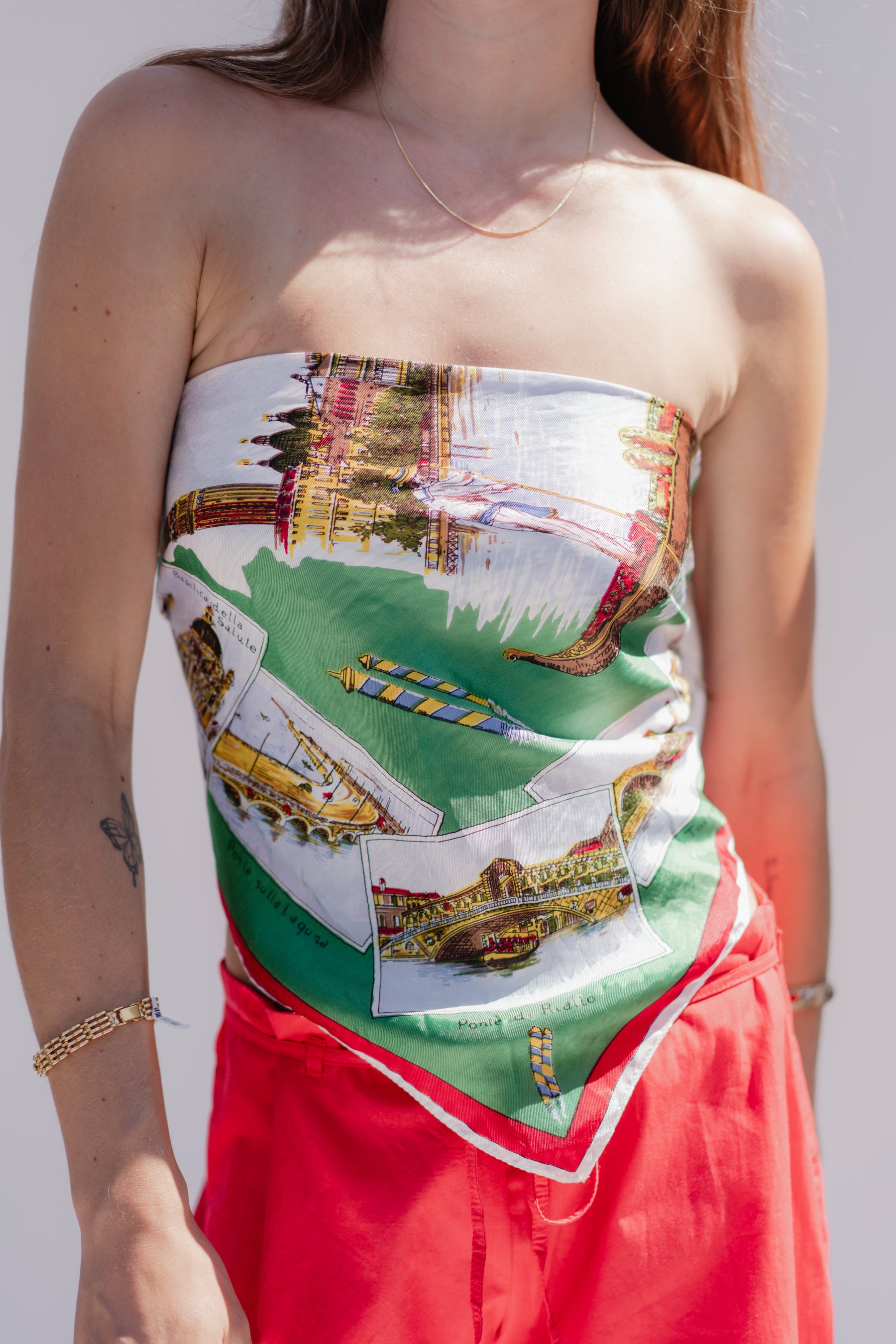 Italy Gondola Scarf