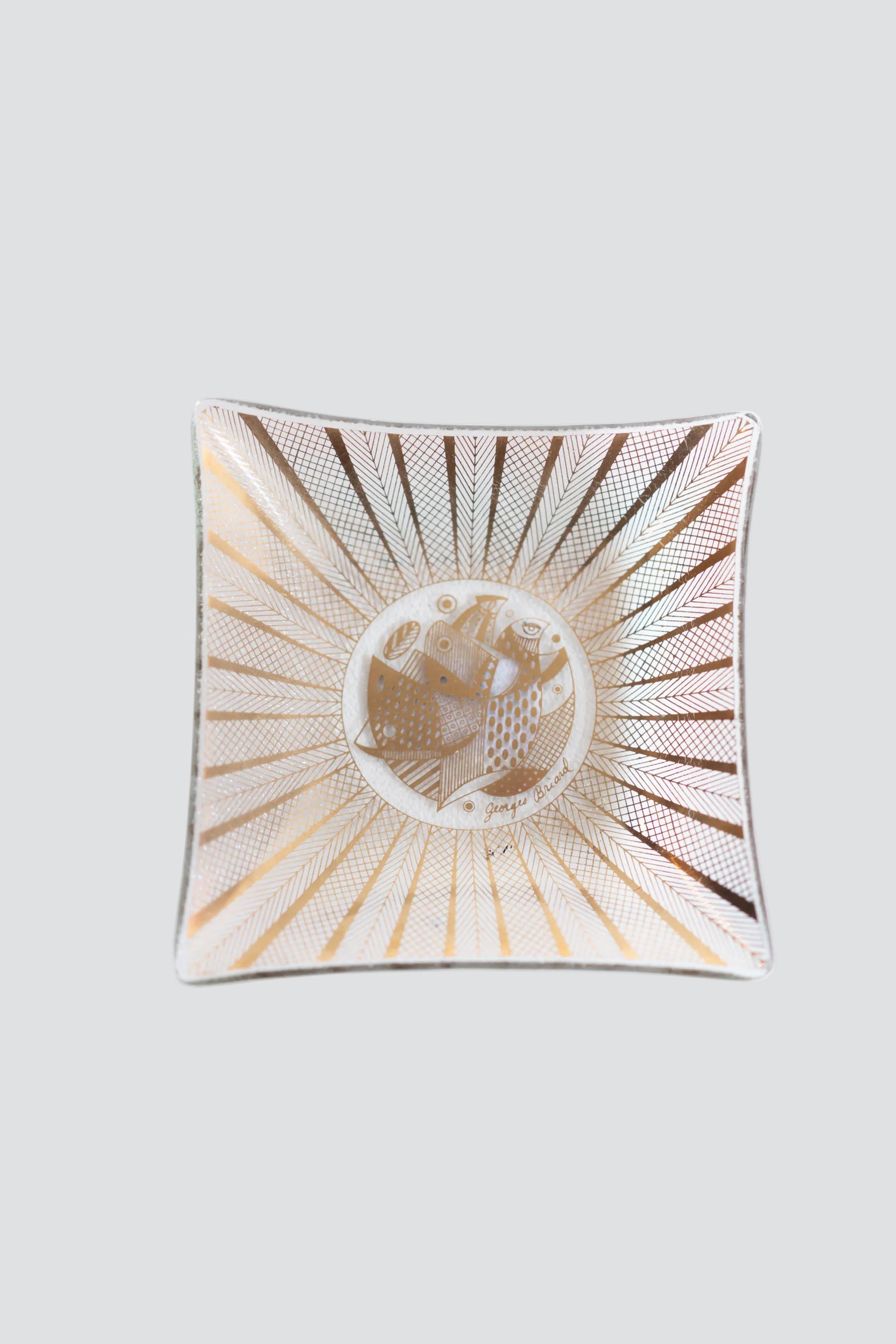Gold Bohemian Square Tray