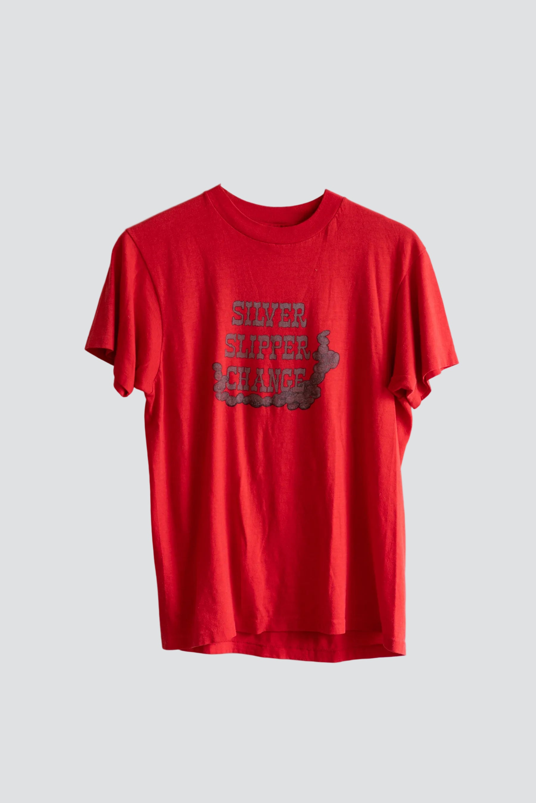 Red Silver Slipper Change Tee