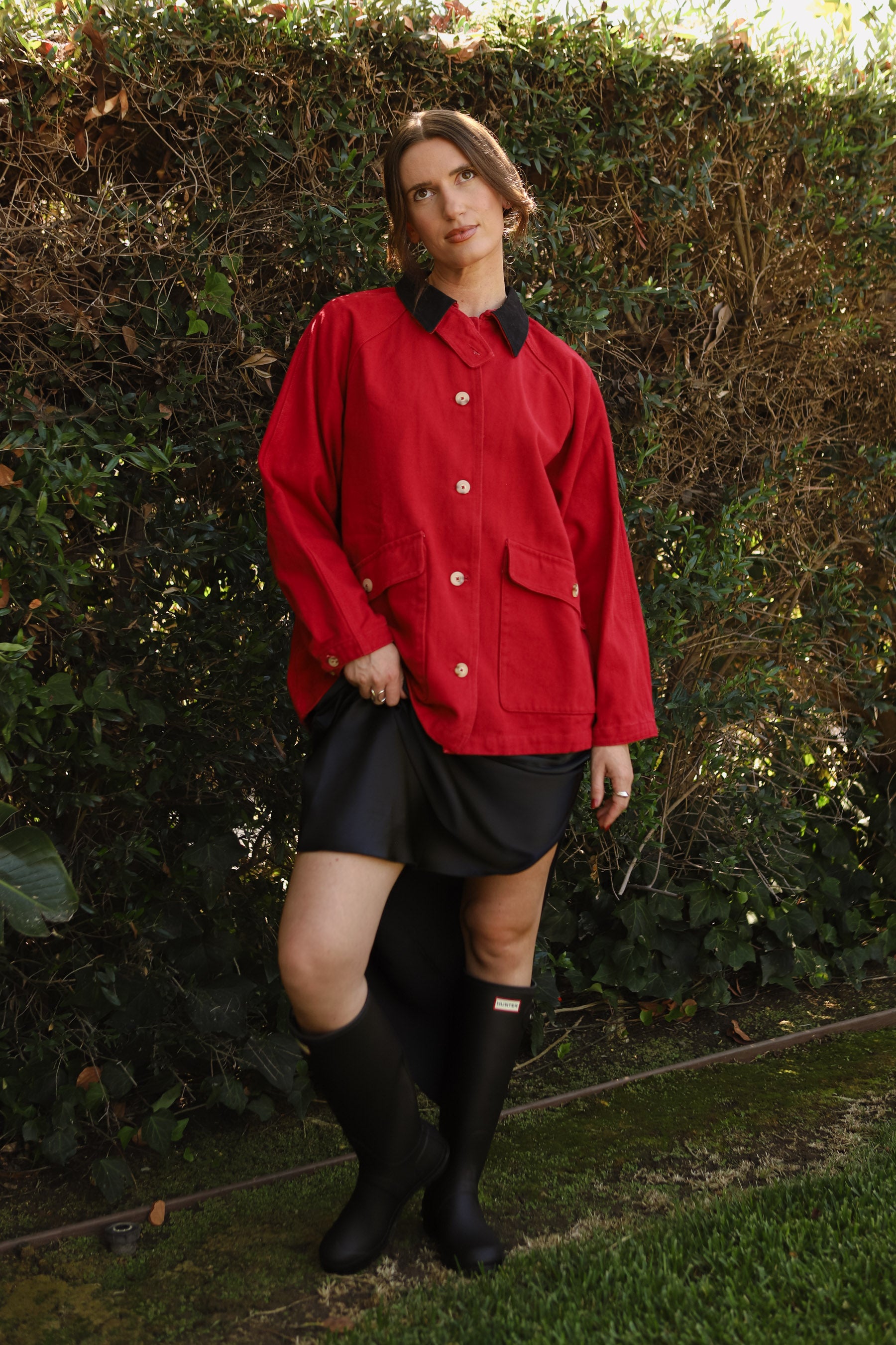 Red Marley Barn Jacket
