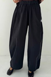 Black Parachute Pant