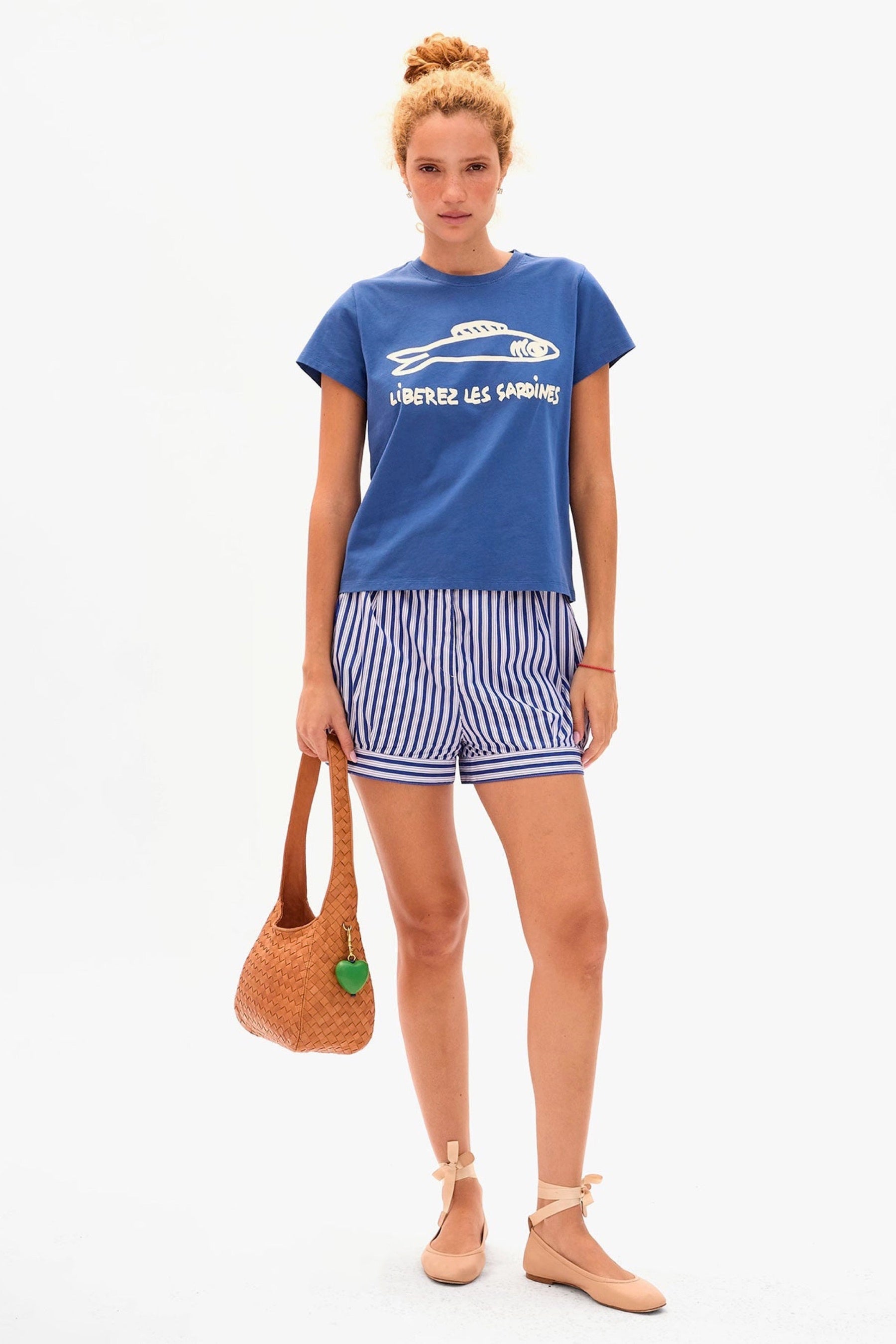 Natural Woven Petite Bando