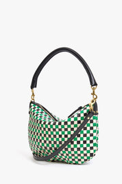 Green Apple Woven Checker Petit Moyen