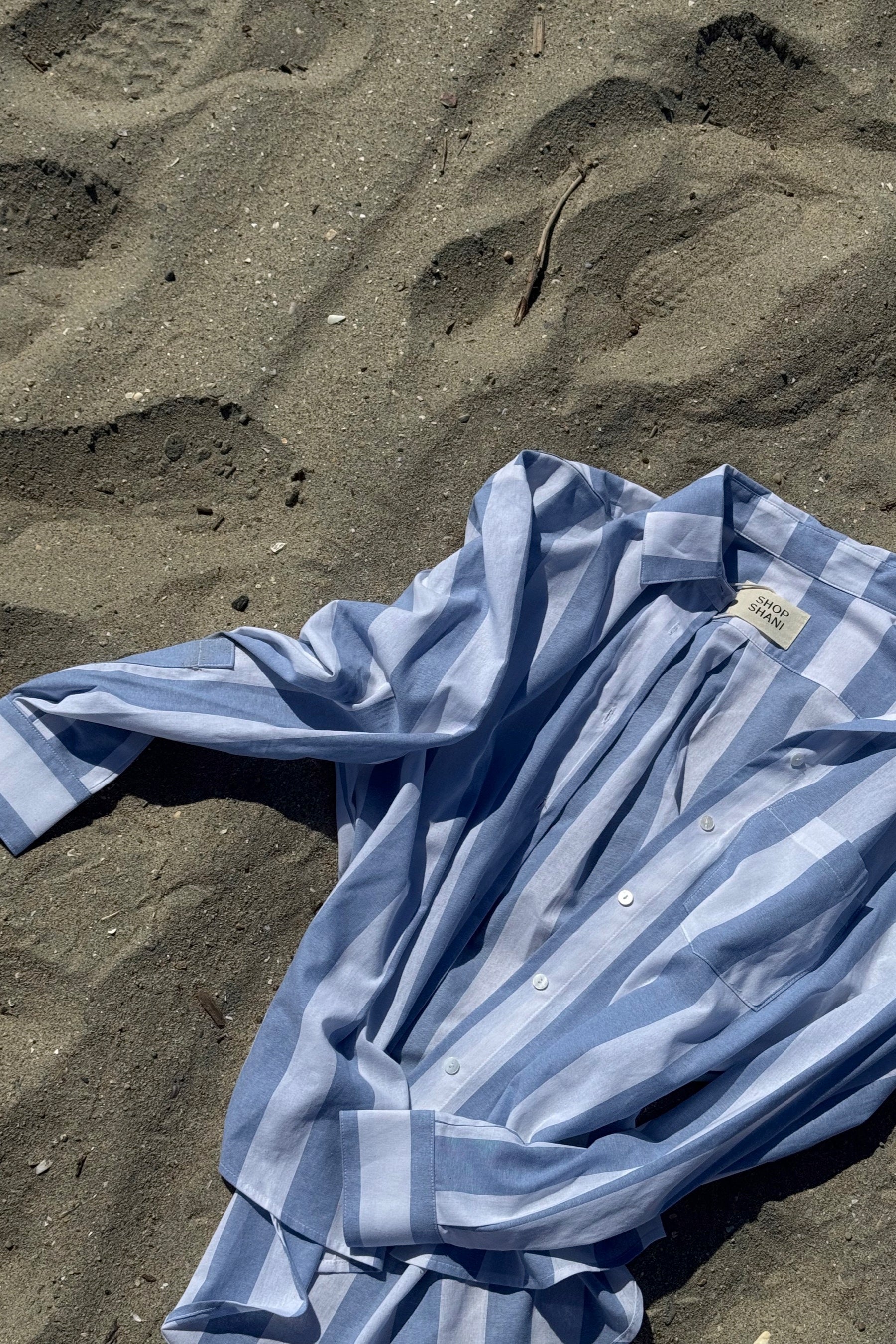 Stripe Button Up