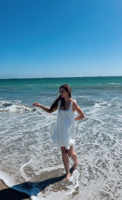 White Monaco Dress
