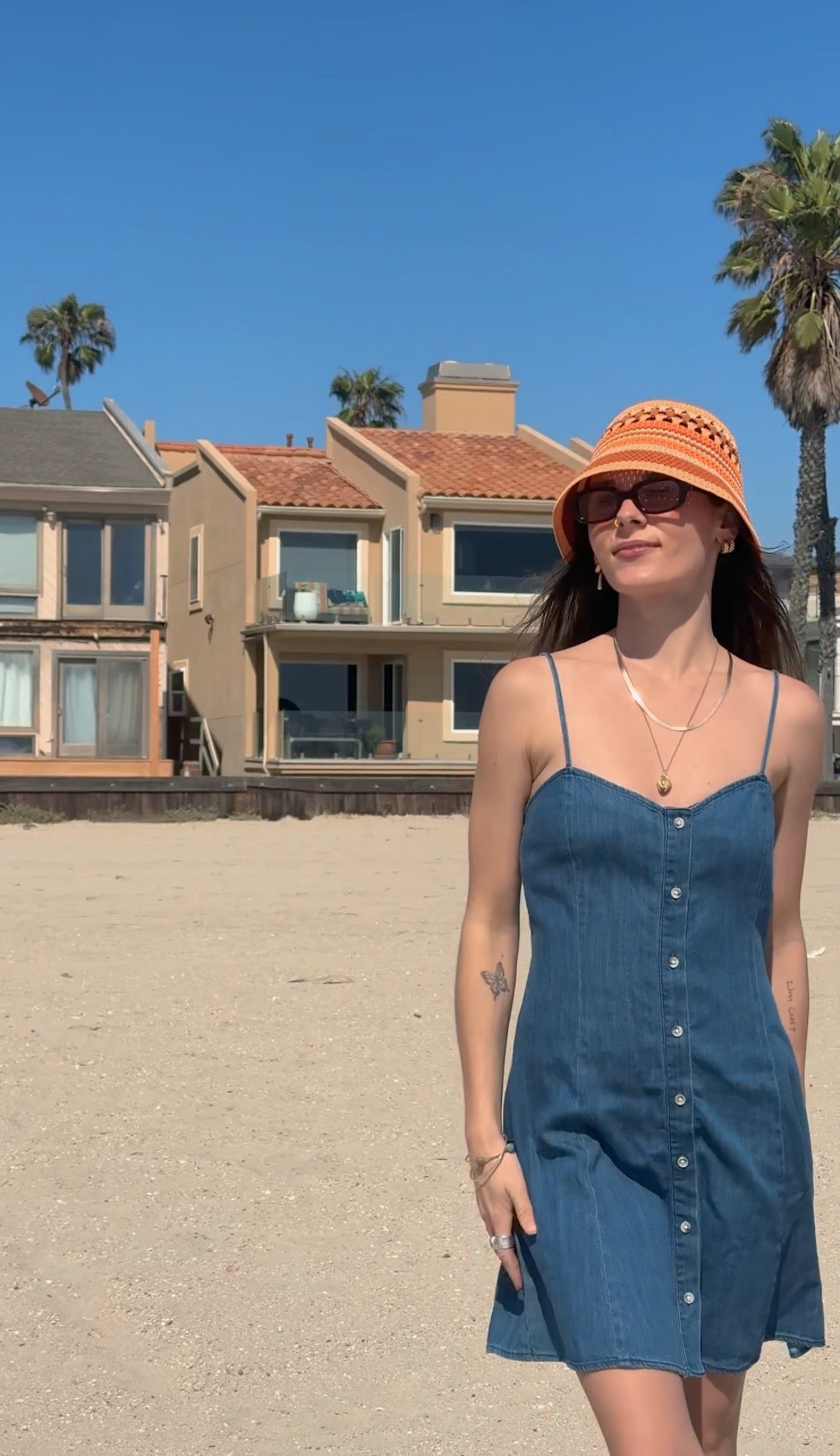 Denim Angel Eyes Dress