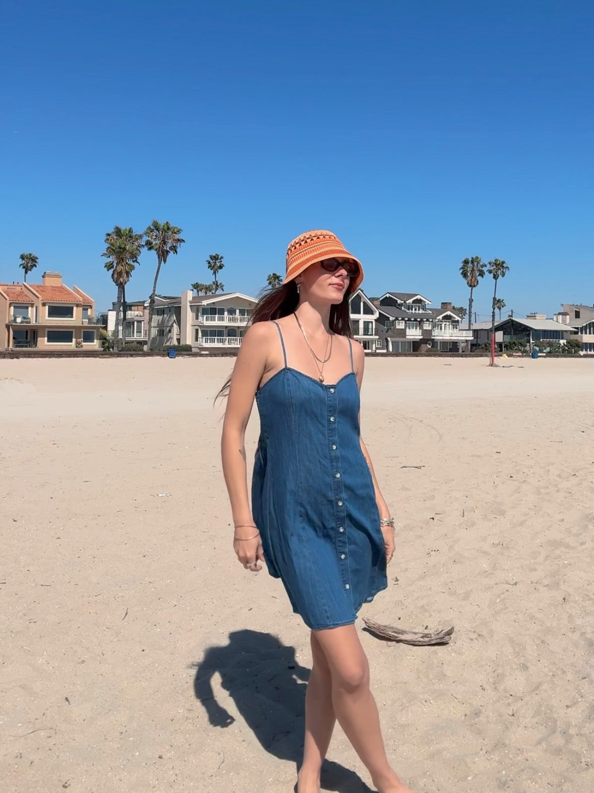 Denim Angel Eyes Dress