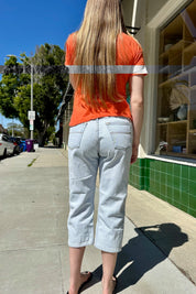 Express Denim Capri