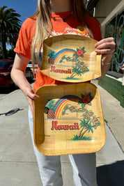 Hawaii Bamboo Plate Set