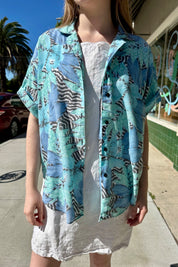 Caribou Hawaiian Zebra Shirt