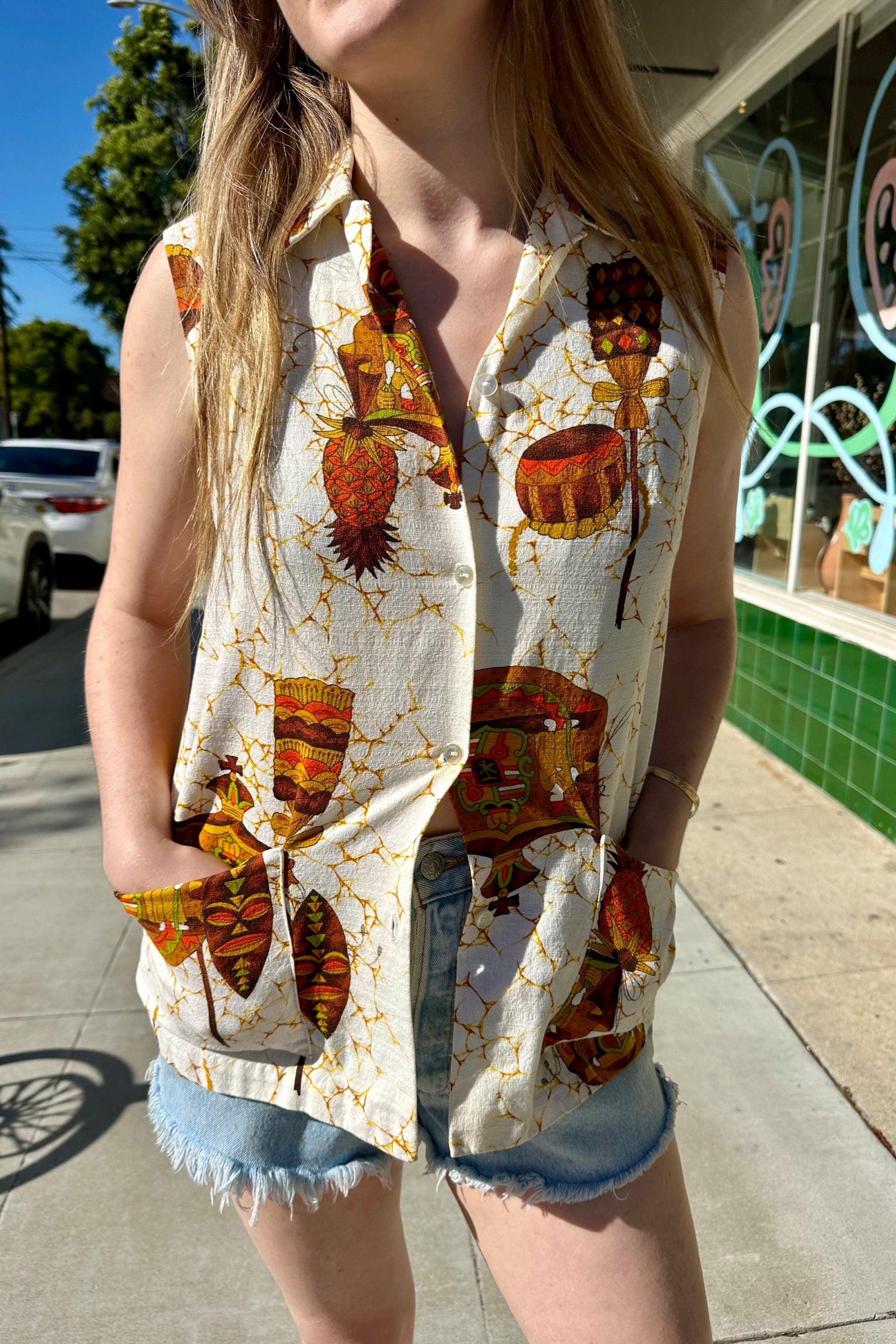 Pineapple Hawaiian Tank