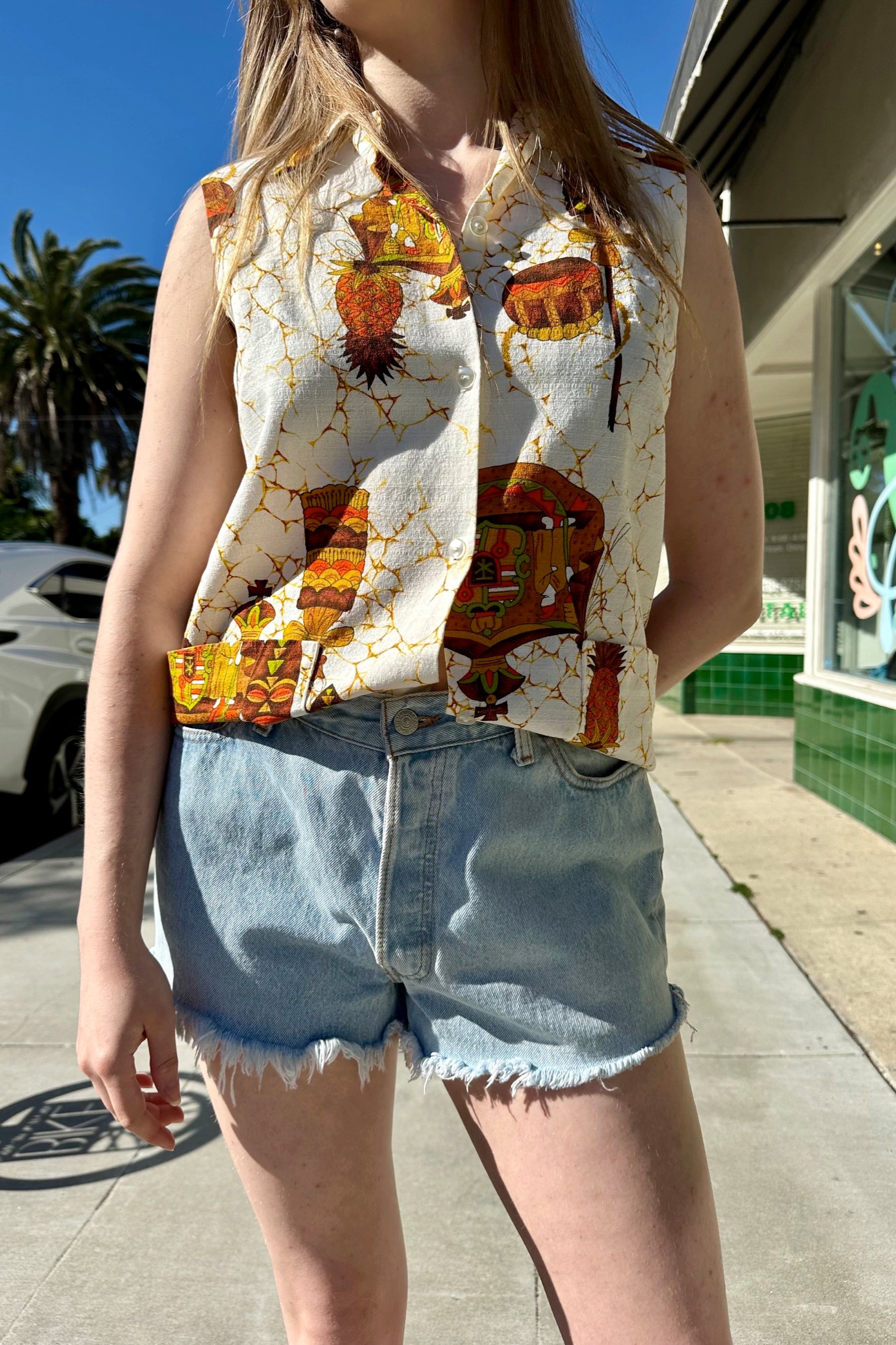 Pineapple Hawaiian Tank