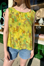 Green Silk Click Tank