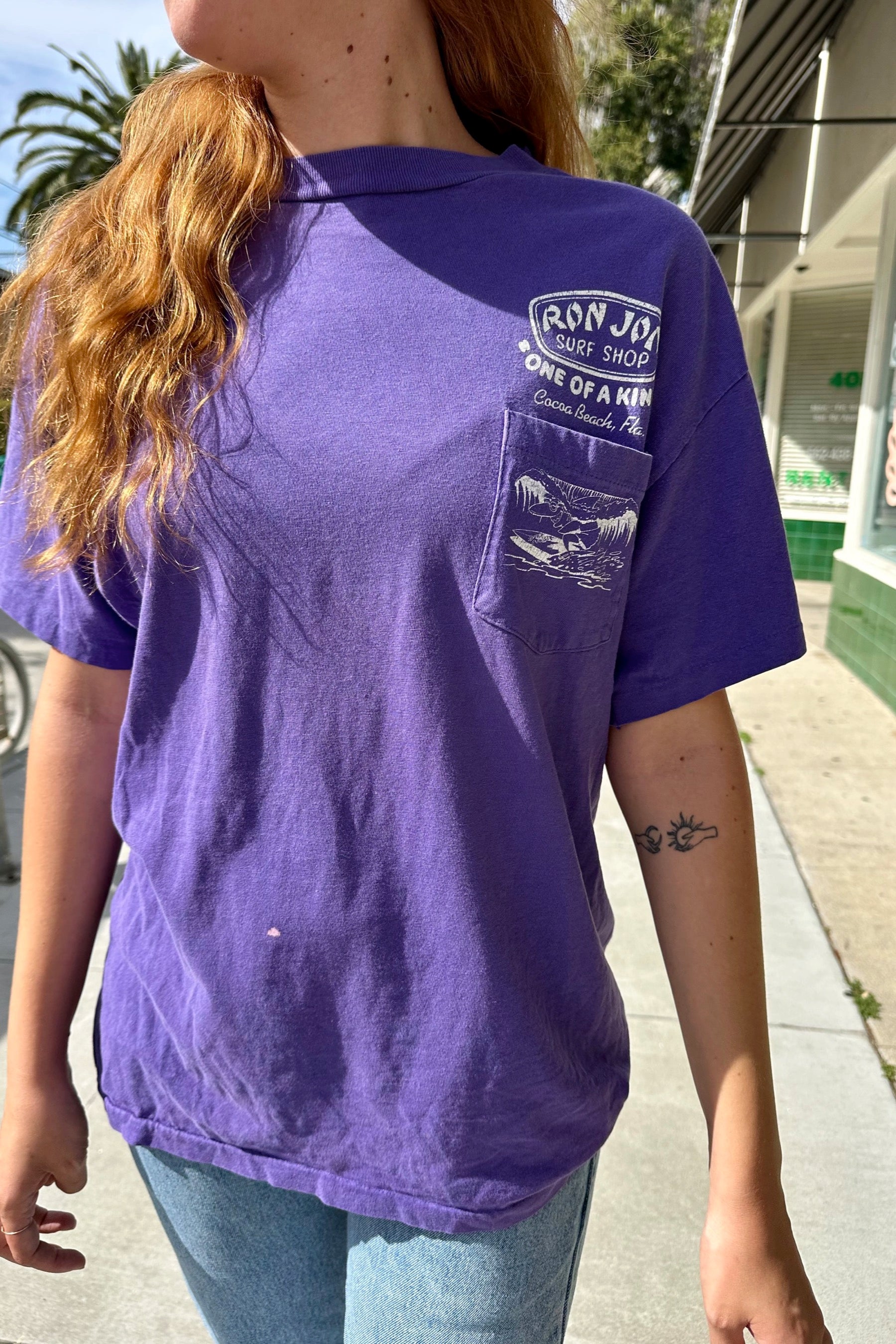 Purple Ron Jon Tee