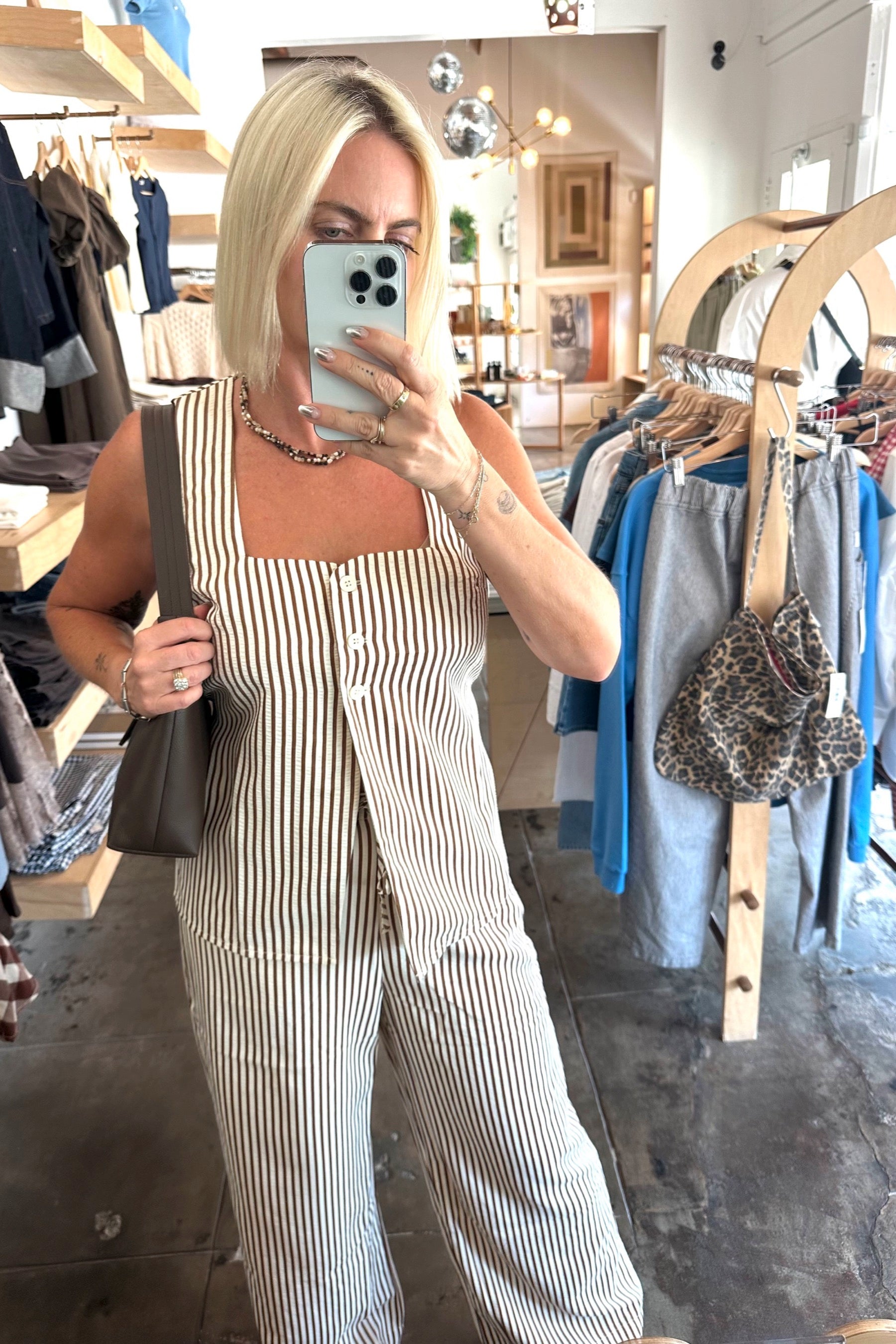 Cove Stripe Drawstring Pant