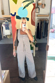 Cove Stripe Drawstring Pant