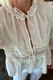 White Forever Young Bed Jacket