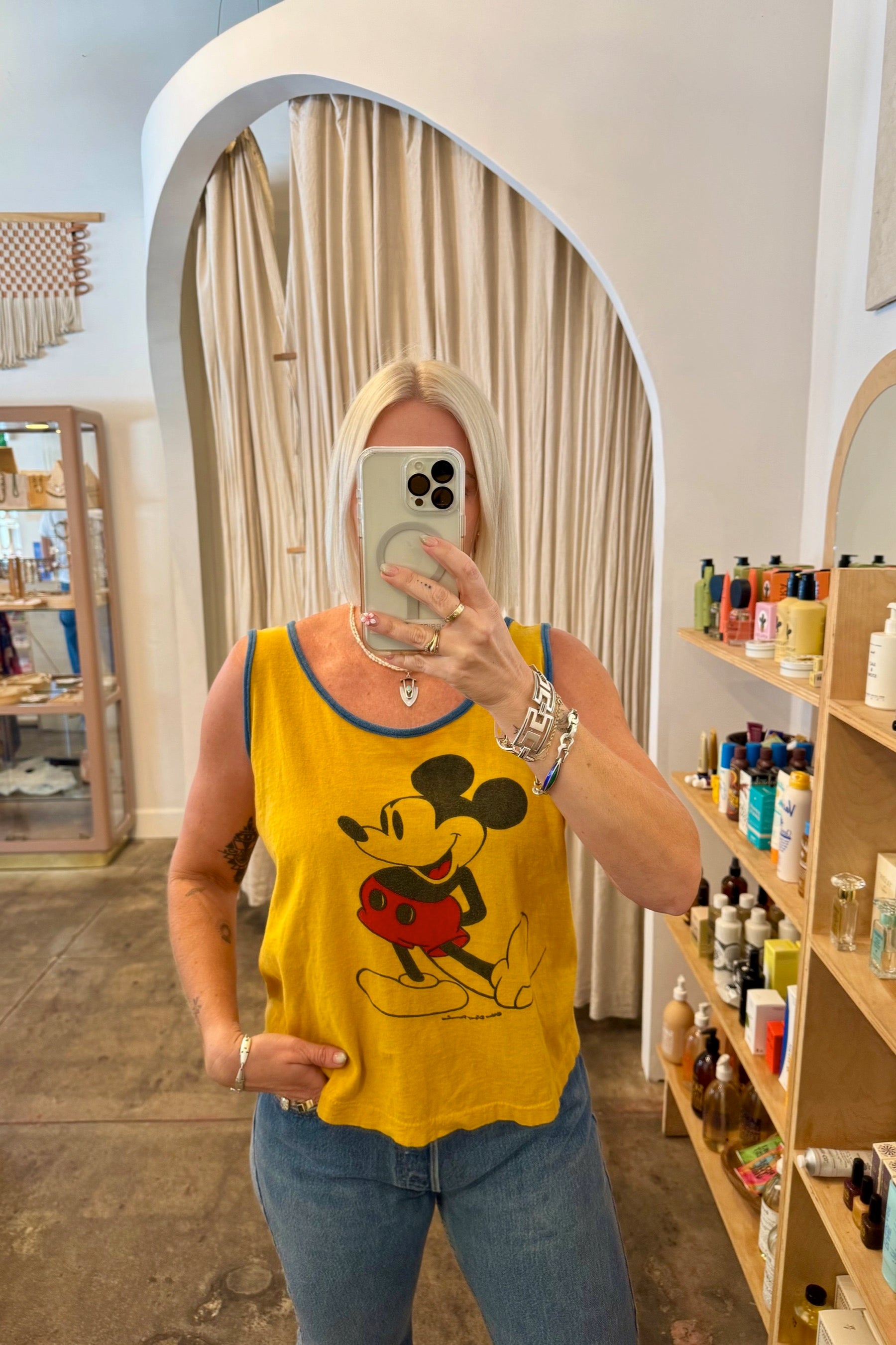 Mustard Mickey Tank