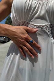 Sterling Geometric Ring