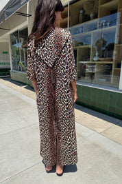 Leopard Tassel Jumpsuit