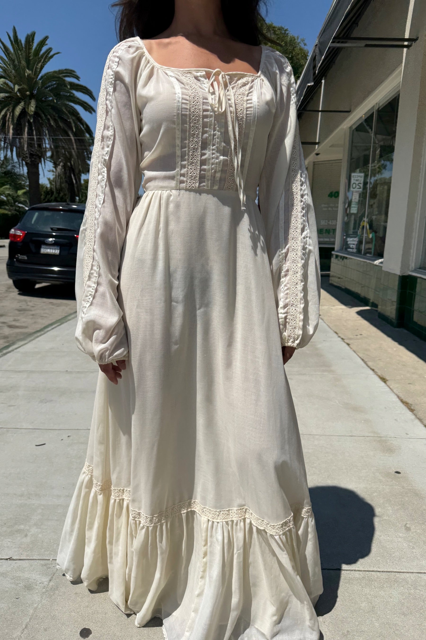 Ivory Renaissance Dress
