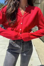 Red Cardigan