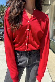 Red Cardigan