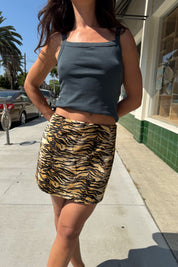 Guess Fuzzy Tiger Skirt