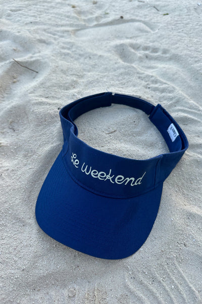 Royal Blue Le Weekend Visor – Prism Boutique
