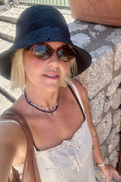 X Prism Indigo Necklace