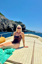 Espresso High Cut One Piece