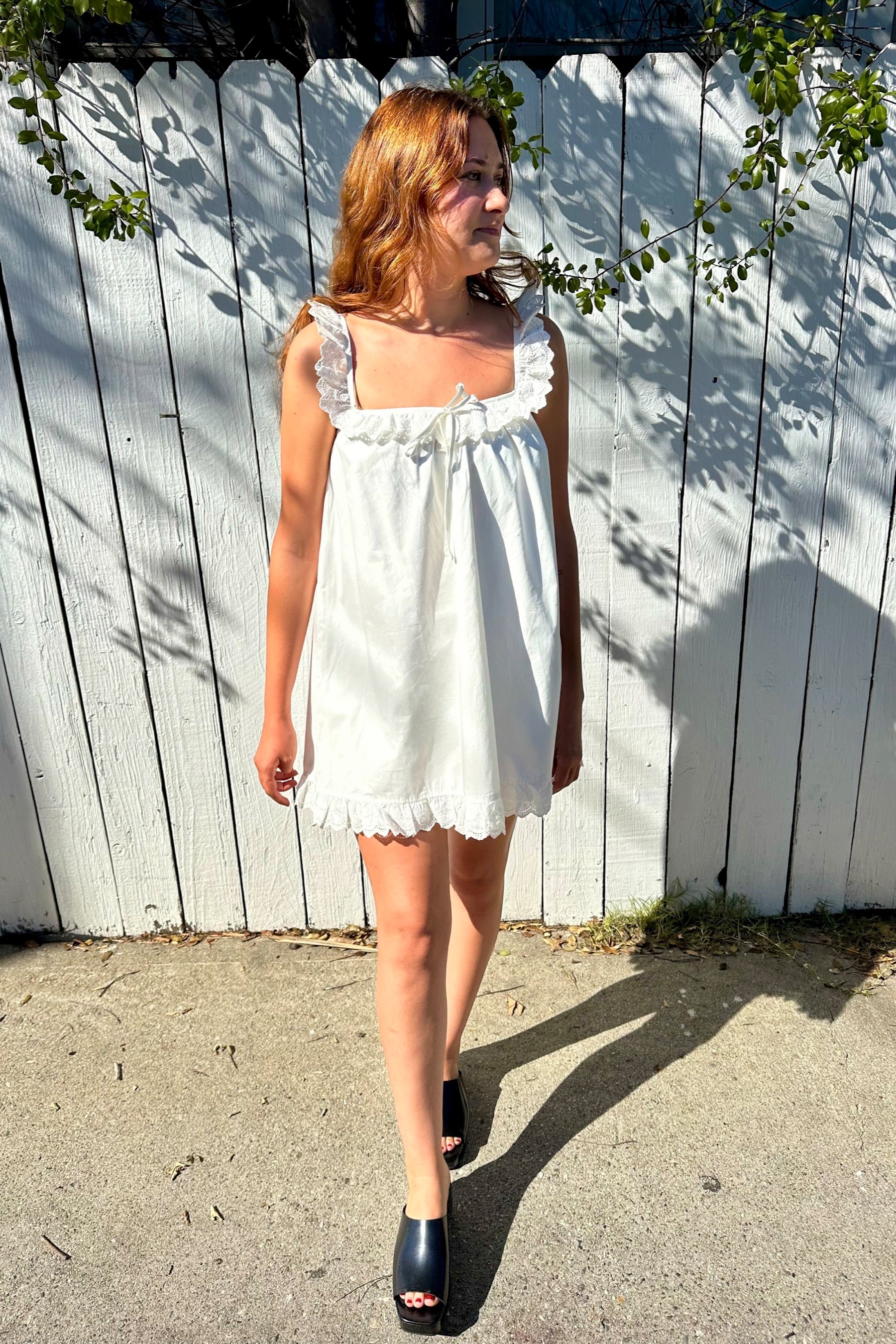 White Monaco Dress